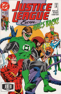 Cover Thumbnail for Justice League Europe (DC, 1989 series) #40 [Direct]