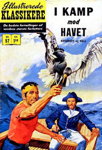 Cover Thumbnail for Illustrerede Klassikere (I.K. [Illustrerede klassikere], 1956 series) #57 - I kamp mod havet