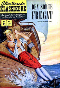 Cover Thumbnail for Illustrerede Klassikere (I.K. [Illustrerede klassikere], 1956 series) #54 - Den sorte fregat