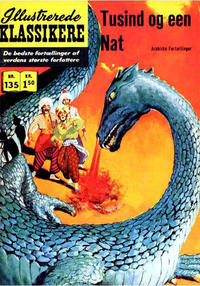 Cover Thumbnail for Illustrerede Klassikere (I.K. [Illustrerede klassikere], 1956 series) #135 - Tusind og een nat - arabiske fortællinger