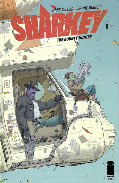 Cover for Sharkey the Bounty Hunter (Image, 2019 series) #1 [Cover C]