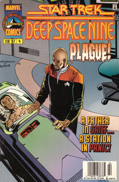 Cover for Star Trek: Deep Space Nine (Marvel, 1996 series) #4 [Newsstand]