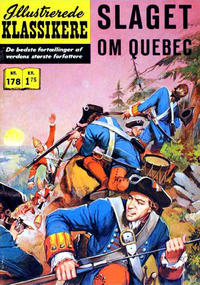 Cover Thumbnail for Illustrerede Klassikere (I.K. [Illustrerede klassikere], 1956 series) #178 - Slaget om Quebec