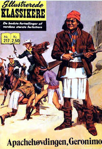 Cover Thumbnail for Illustrerede Klassikere (I.K. [Illustrerede klassikere], 1956 series) #217 - Apachehøvdingen, Geronimo