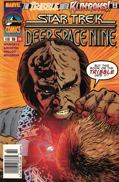 Cover for Star Trek: Deep Space Nine (Marvel, 1996 series) #14 [Newsstand]