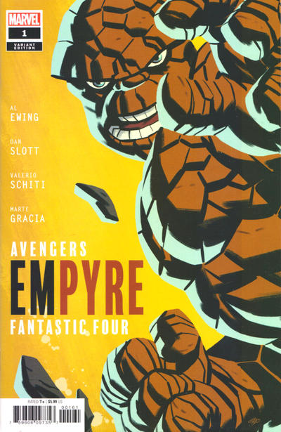 Cover for Empyre (Marvel, 2020 series) #1 [Michael Cho 'Fantastic Four' Cover]