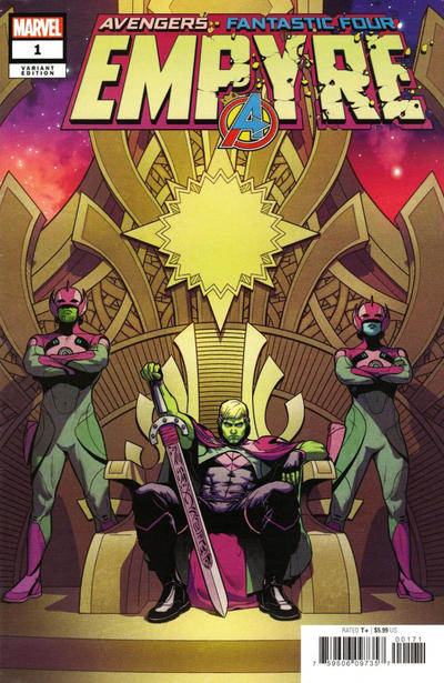 Cover for Empyre (Marvel, 2020 series) #1 [Jamie McKelvie Cover]