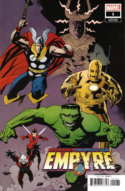 Cover for Empyre (Marvel, 2020 series) #1 [Mike Mignola 'Hidden Gem' Cover]