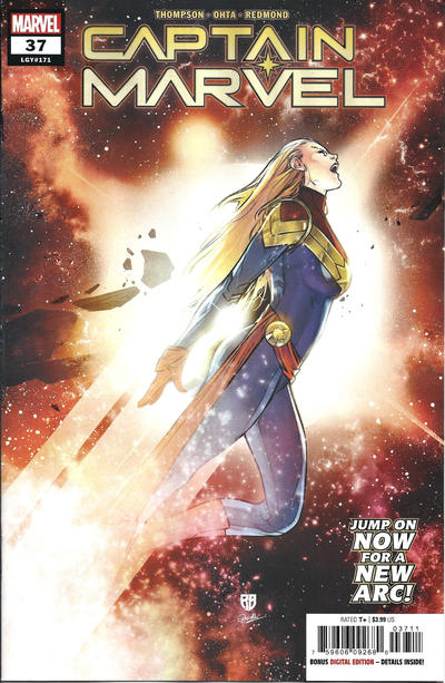 Cover for Captain Marvel (Marvel, 2019 series) #37 (171)