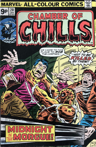 Cover for Chamber of Chills (Marvel, 1972 series) #20 [British]