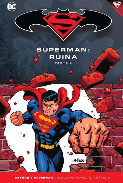 Cover for Batman y Superman: Colección Novelas Gráficas (ECC Ediciones, 2017 series) #55 - Superman: Ruina Parte 2