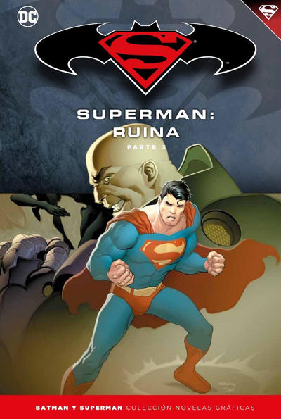 Cover for Batman y Superman: Colección Novelas Gráficas (ECC Ediciones, 2017 series) #59 - Superman: Ruina Parte 3