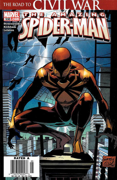 Cover for The Amazing Spider-Man (Marvel, 1999 series) #530 [Newsstand]