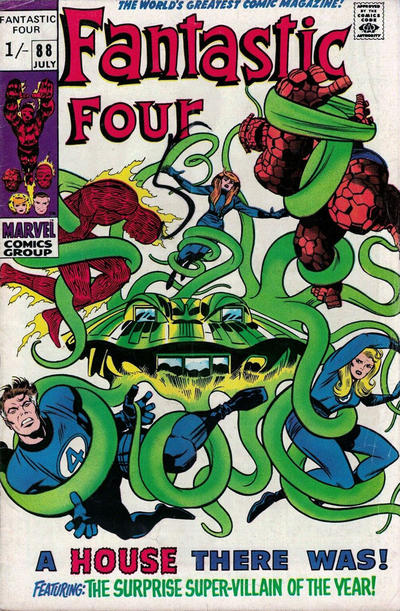 Cover for Fantastic Four (Marvel, 1961 series) #88 [British]