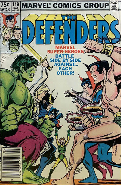 Cover for The Defenders (Marvel, 1972 series) #119 [Canadian]
