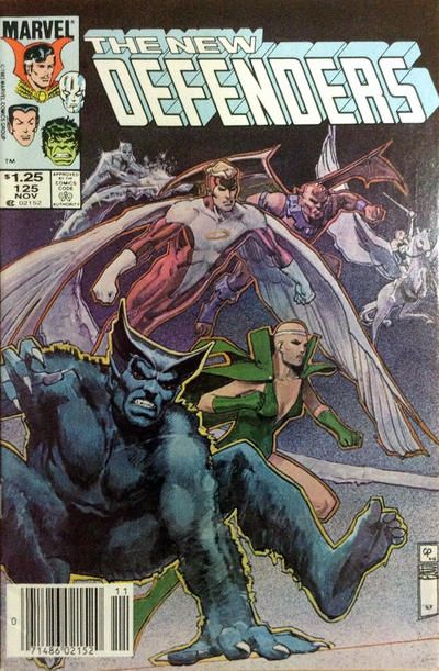Cover for The Defenders (Marvel, 1972 series) #125 [Canadian]