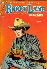Cover for Rocky Lane Western (Charlton, 1954 series) #58