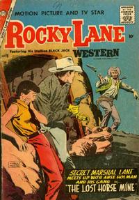 Cover Thumbnail for Rocky Lane Western (Charlton, 1954 series) #76