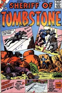 Cover Thumbnail for Sheriff of Tombstone (Charlton, 1958 series) #5