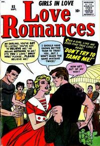 Cover Thumbnail for Love Romances (Marvel, 1949 series) #83