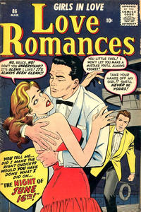 Cover for Love Romances (Marvel, 1949 series) #86