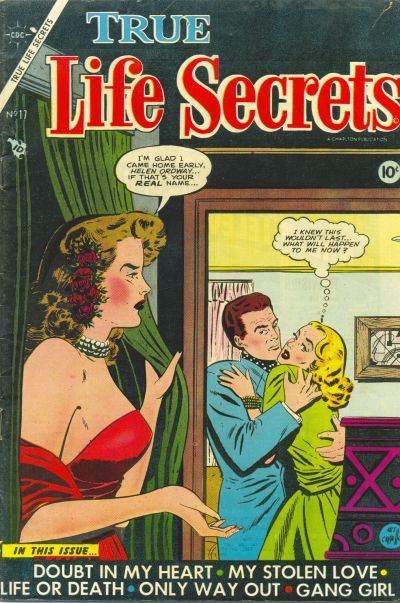 Cover for True Life Secrets (Charlton, 1951 series) #17