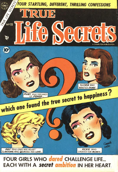 Cover for True Life Secrets (Charlton, 1951 series) #19