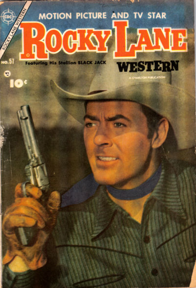 Cover for Rocky Lane Western (Charlton, 1954 series) #57