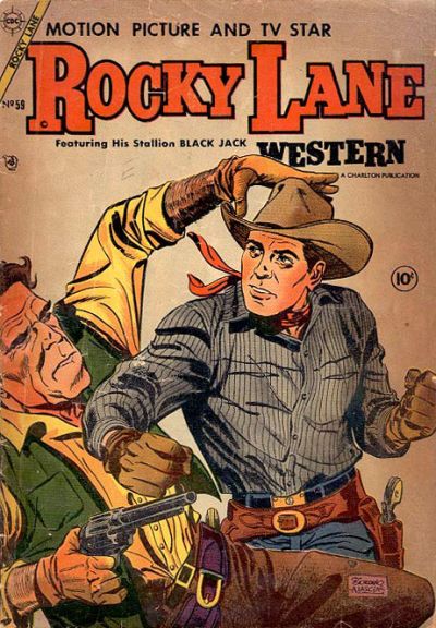 Cover for Rocky Lane Western (Charlton, 1954 series) #59