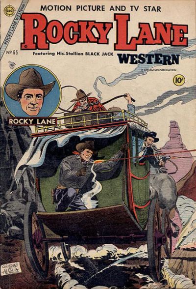 Cover for Rocky Lane Western (Charlton, 1954 series) #65