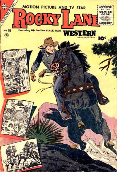 Cover for Rocky Lane Western (Charlton, 1954 series) #68