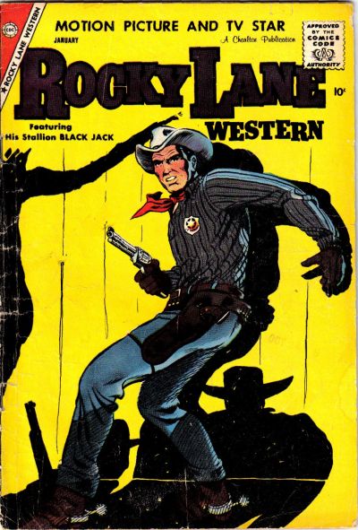 Cover for Rocky Lane Western (Charlton, 1954 series) #83