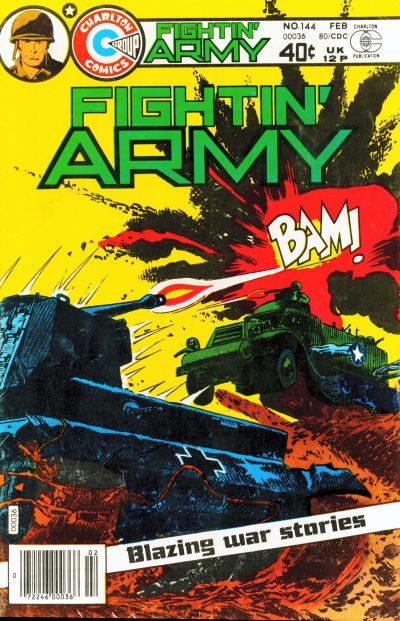 Cover for Fightin' Army (Charlton, 1956 series) #144
