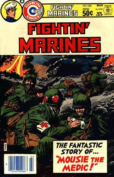 Cover for Fightin' Marines (Charlton, 1955 series) #155
