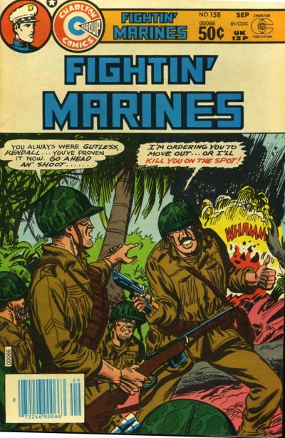 Cover for Fightin' Marines (Charlton, 1955 series) #158