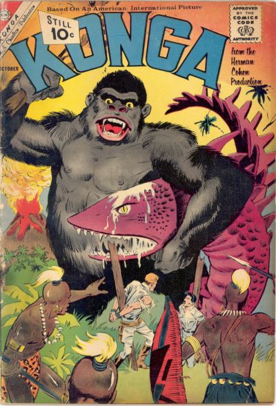 Cover for Konga (Charlton, 1960 series) #3