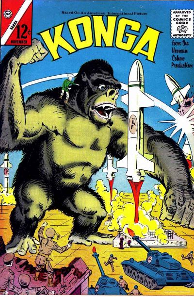 Cover for Konga (Charlton, 1960 series) #9