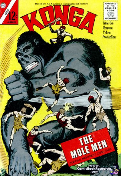 Cover for Konga (Charlton, 1960 series) #10