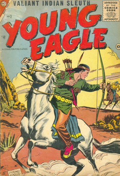 Cover for Young Eagle (Charlton, 1956 series) #3