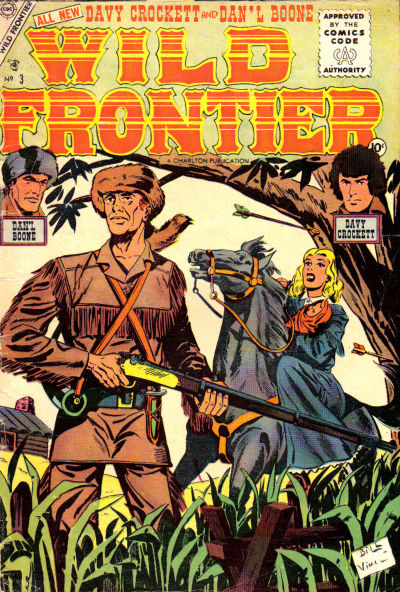 Cover for Wild Frontier (Charlton, 1955 series) #3
