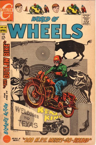 Cover for World of Wheels (Charlton, 1967 series) #25