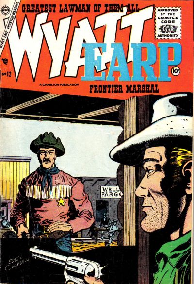 Cover for Wyatt Earp, Frontier Marshal (Charlton, 1956 series) #12