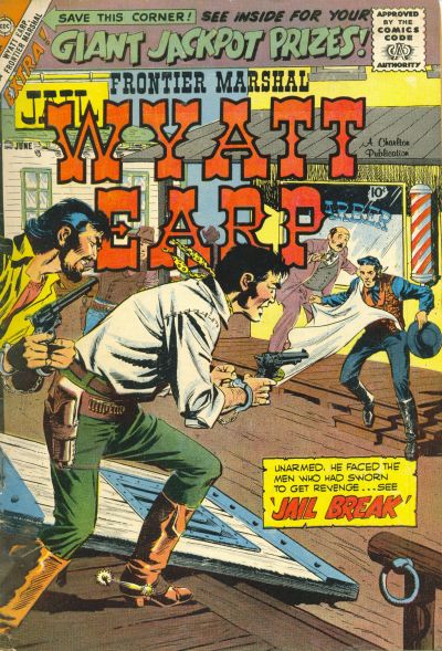 Cover for Wyatt Earp, Frontier Marshal (Charlton, 1956 series) #25