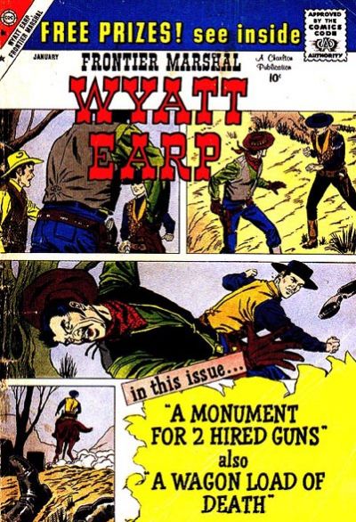 Cover for Wyatt Earp, Frontier Marshal (Charlton, 1956 series) #28