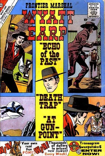Cover for Wyatt Earp, Frontier Marshal (Charlton, 1956 series) #31
