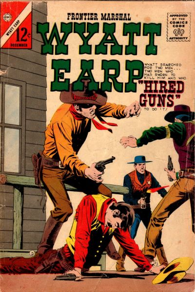 Cover for Wyatt Earp, Frontier Marshal (Charlton, 1956 series) #51
