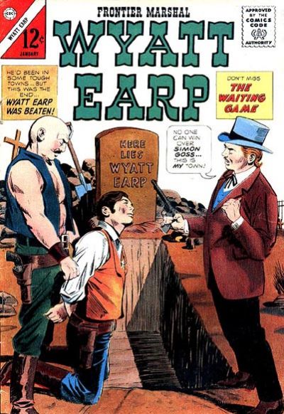 Cover for Wyatt Earp, Frontier Marshal (Charlton, 1956 series) #56