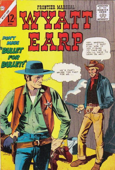 Cover for Wyatt Earp, Frontier Marshal (Charlton, 1956 series) #57