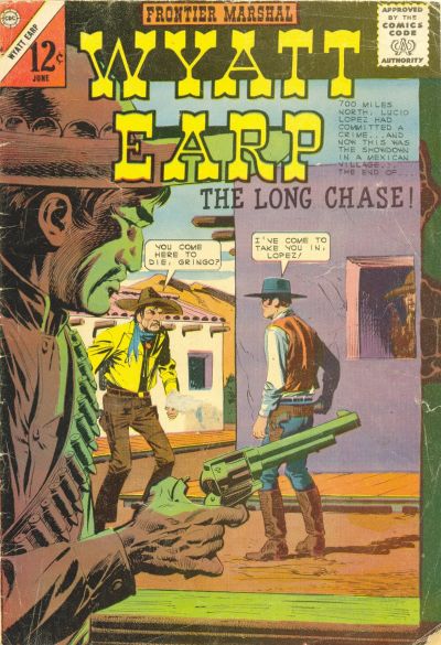 Cover for Wyatt Earp, Frontier Marshal (Charlton, 1956 series) #58