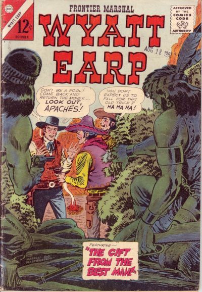 Cover for Wyatt Earp, Frontier Marshal (Charlton, 1956 series) #60